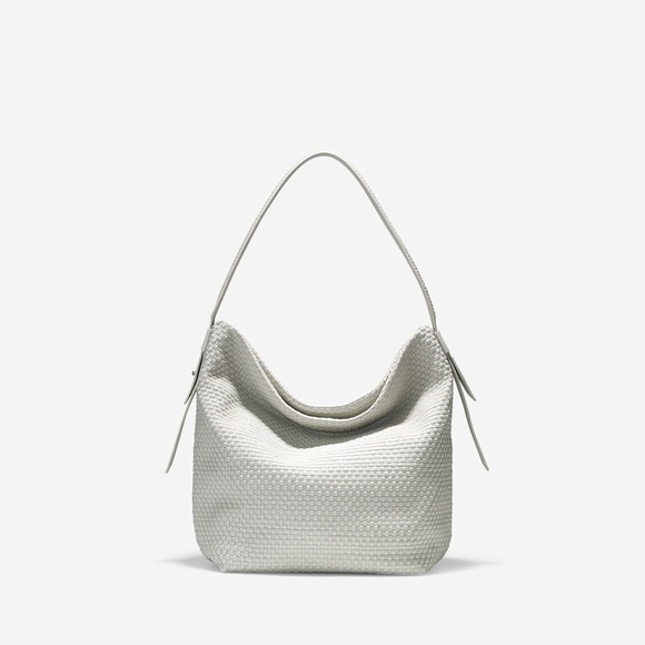 Cole Haan Handbags - Cole Haan Bethany Weave Large Bucket Hobo EUC